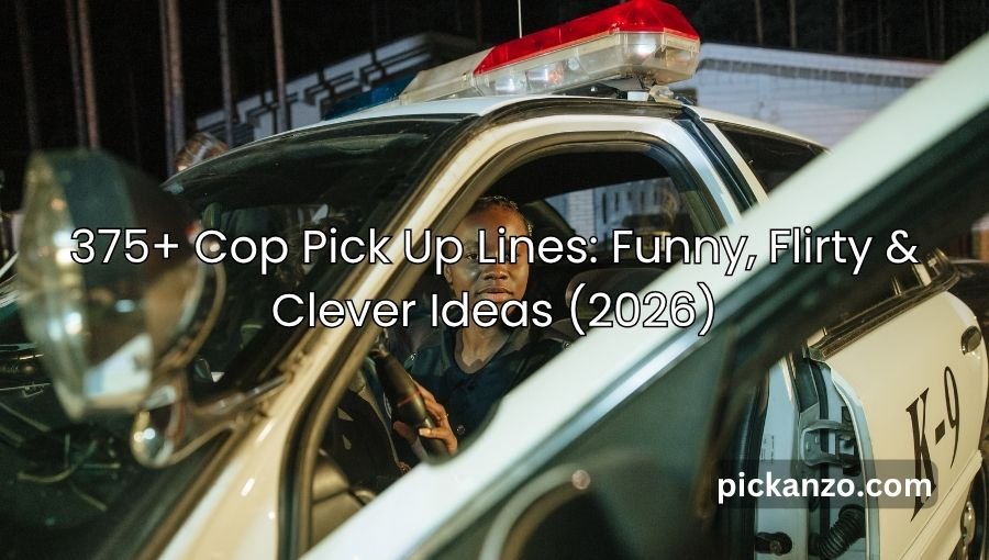 Cop Pick Up Lines