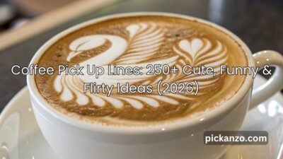 Coffee Pick Up Lines