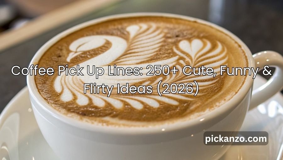Coffee Pick Up Lines