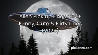 Alien Pick Up Lines