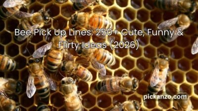 Bee Pick Up Lines