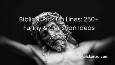 Biblical Pick Up Lines