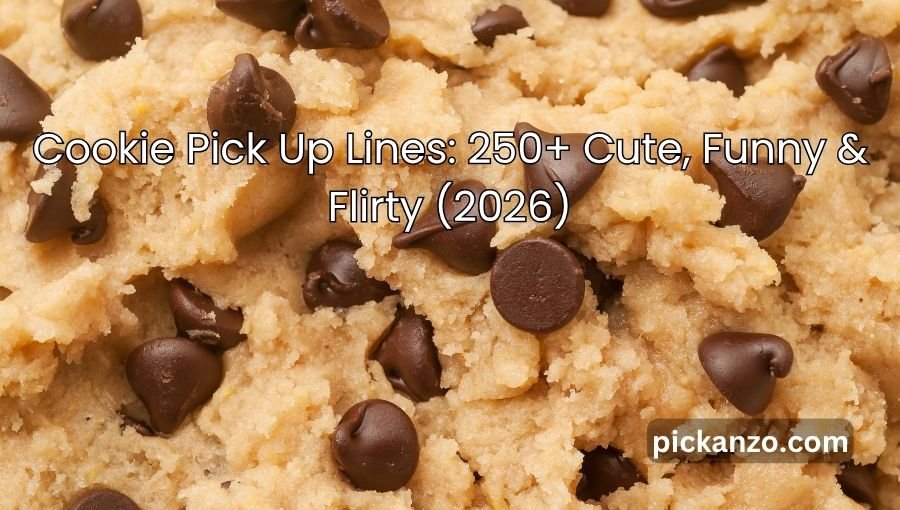 Cookie Pick Up Lines