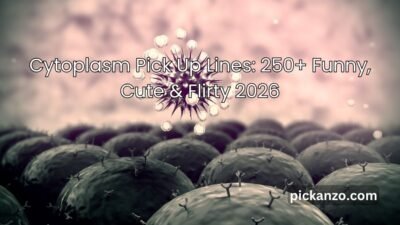 Cytoplasm Pick Up Lines