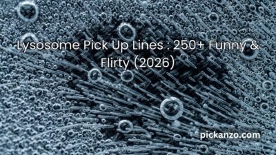 Lysosome Pick Up Lines