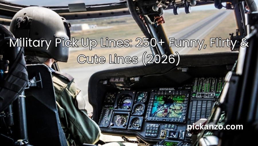 Military Pick Up Lines