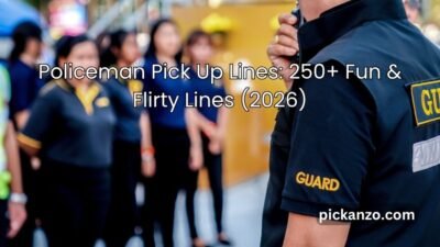 Policeman Pick Up Lines