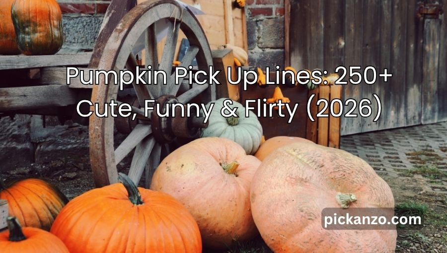 Pumpkin Pick Up Lines