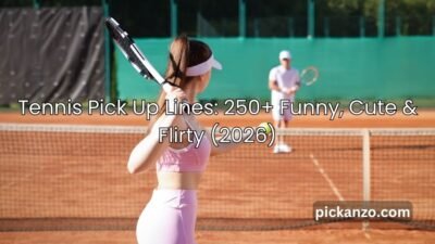 Tennis Pick Up Lines