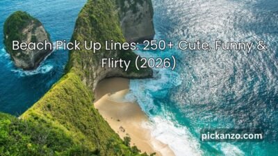 Beach Pick Up Lines
