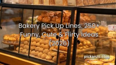 Bakery Pick Up Lines