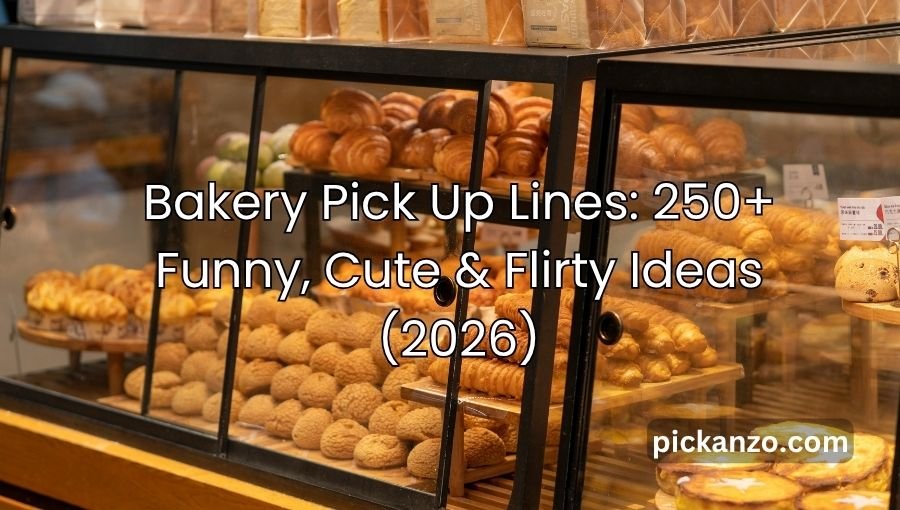 Bakery Pick Up Lines