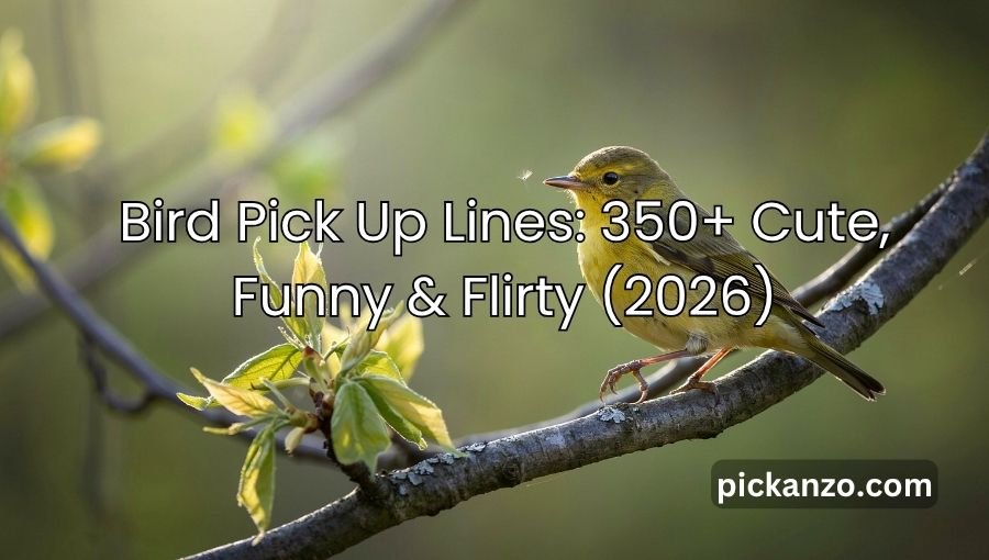 Bird Pick Up Lines