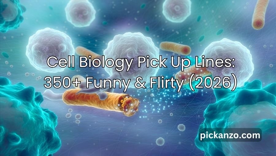 Cell Biology Pick Up Lines