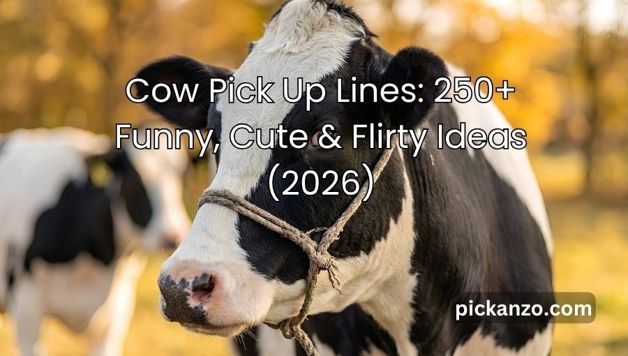 Cow Pick Up Lines