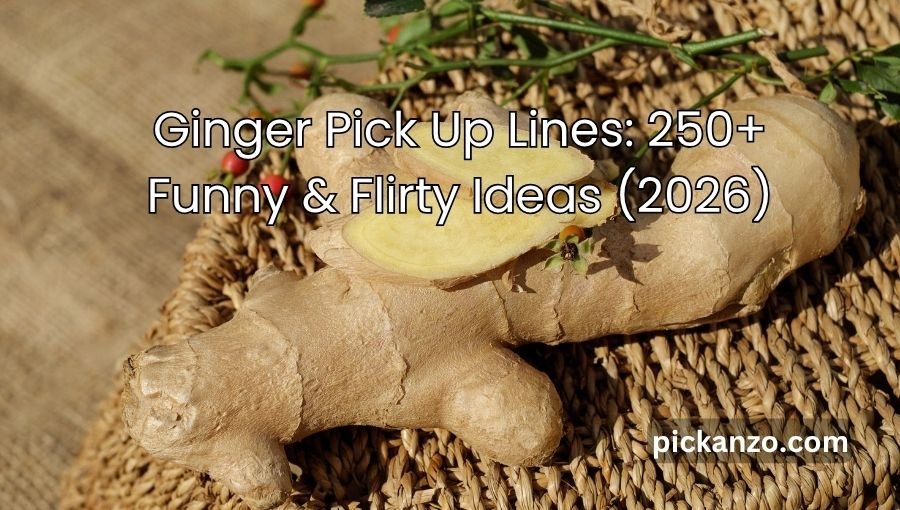Ginger Pick Up Lines