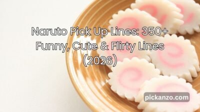Naruto Pick Up Lines
