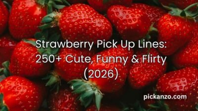 Strawberry Pick Up Lines
