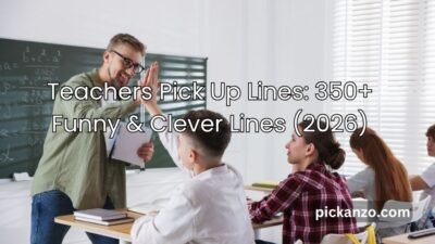 Teachers Pick Up Lines